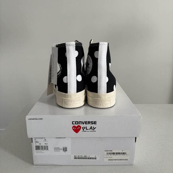 Comme Des Garçons Converse (Black) - Picture 2 of 3